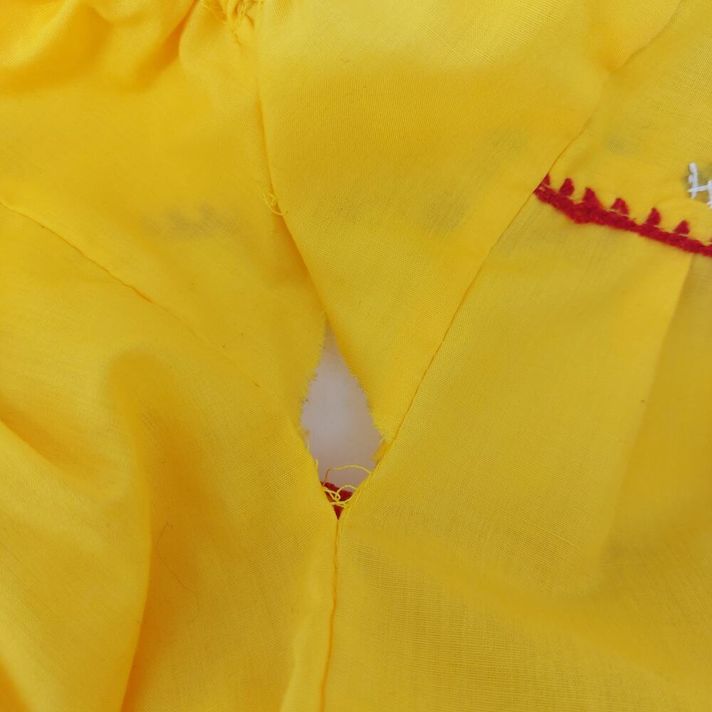 Miguel Clothing Mexican Yellow Mexico Top shirt Campesina 4 - Picture 13 of 14